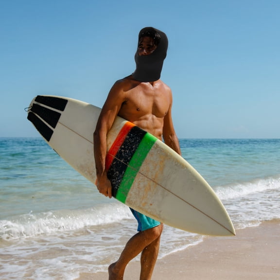 LOLIPPYY Cold Proof Black Neoprene Diving Hood for Swimming and Outdoor Activities