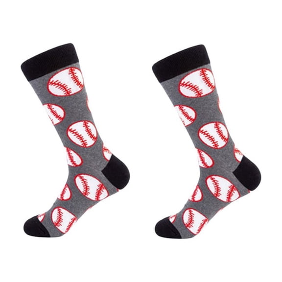 LOLIPPYY Men’s Cotton Socks for Autumn Winter, Lightweight, Warm, Cozy, Multi-Color, Comfortable Stockings