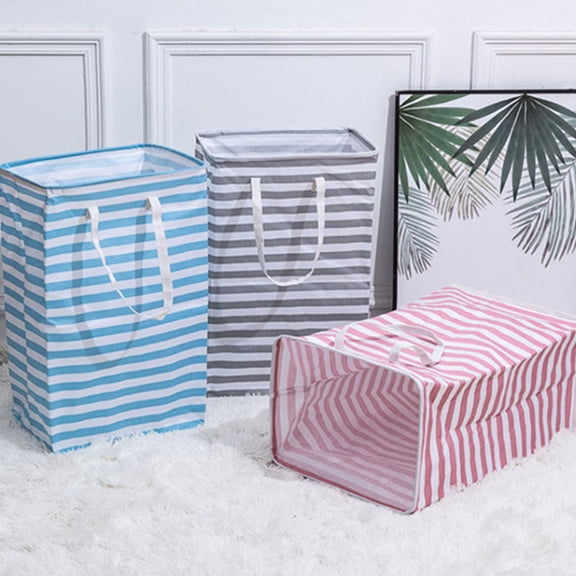 LOLIPPYY Collapsible Pink Laundry Hamper for Clothing Storage and Dirty Clothes
