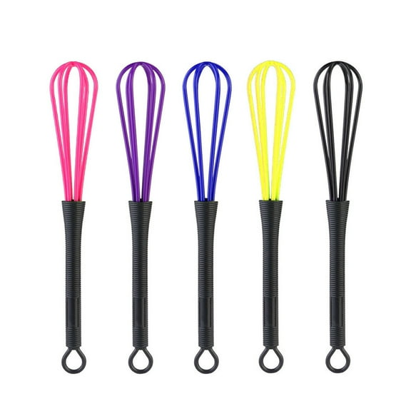 LOLIPPYY Color Whisk Bulk Plastic Mixing Tools For Hair Dye 5pcs