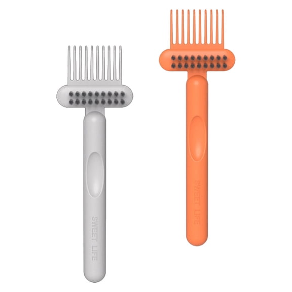 LOLIPPYY Comb Cleaner Tool Hair Brush Cleaner For Daily Use 2Pcs
