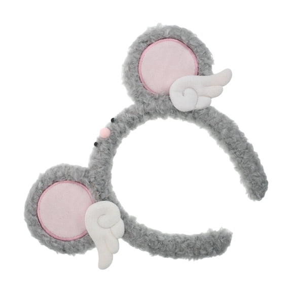 LOLIPPYY Comfortable Animal Ear Headband Mouse Style for Photo Sessions and Dress Up