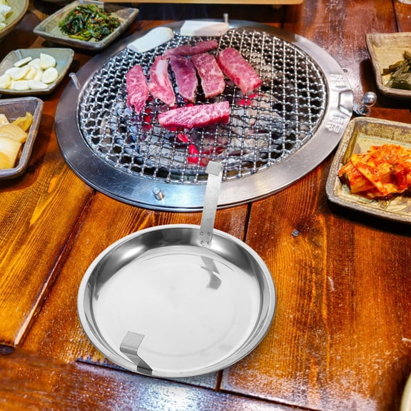 LOLIPPYY Commercial Grade Heavy Duty Stainless Steel Fireplace Ash Tray for Easy Ash Collection and Removal