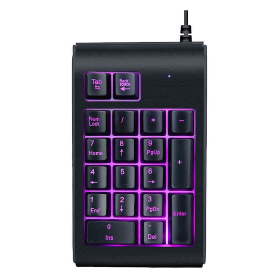 LOLIPPYY Compact Black Computer Keyboard with Comfortable Keys and Chic Polished Finish