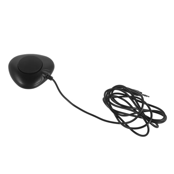 LOLIPPYY Compact Black Foot Pedal for Digital Piano with Momentary Footswitch and Fast Signal Transfer