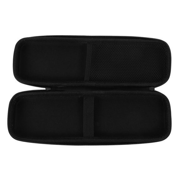LOLIPPYY Compact Black Microphone Transport Case with Multifunctional Storage for Accessories