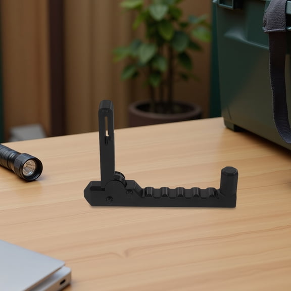 LOLIPPYY Foldable Compact Holder Rack for Tree Stand Hunting Gear Black Equipment