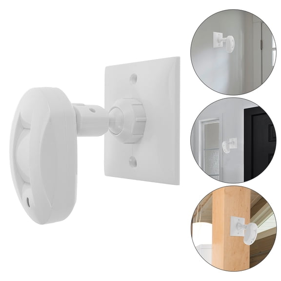 LOLIPPYY Compact Indoor Security Detector with Infrared Sensor for Movement and Window Alarm