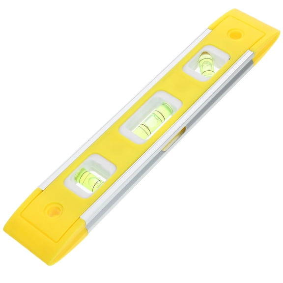 LOLIPPYY Compact Magnetic Level Tool with Aluminum Body and Easy-View Slot for Accurate Home and Use