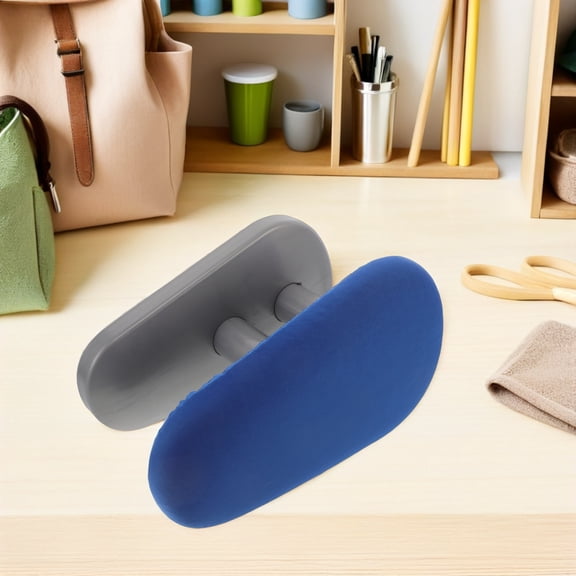 LOLIPPYY Compact Small Ironing Board with Cushion and Plastic Stool for Space-Saving Home Use and Easy Ironing
