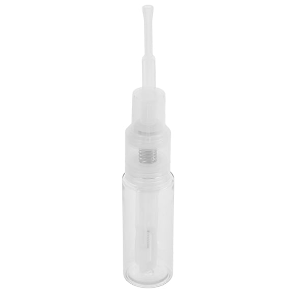 LOLIPPYY Compact Transparent Powder Spray Bottle for Travel Refillable Body Hair Powder Dispenser