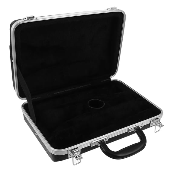 LOLIPPYY Compact Woodwind Instrument Travel Case with Multiple Organizers and Protective Exterior for Easy Transport