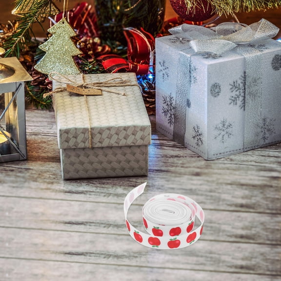 LOLIPPYY Congrats Grad Ribbon 1 Roll Red Polyester For Teachers Students Crafters Graduation Back to School