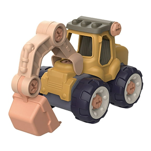 LOLIPPYY Construction Vehicle Toys Set Educational Assemble Car Toy 1 Set