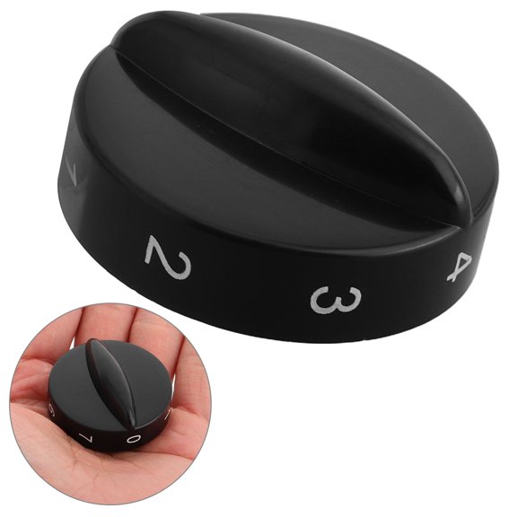 LOLIPPYY Control Dial Replacement for Refrigerator Cooling Unit Thermal Switch Black Lightweight Design