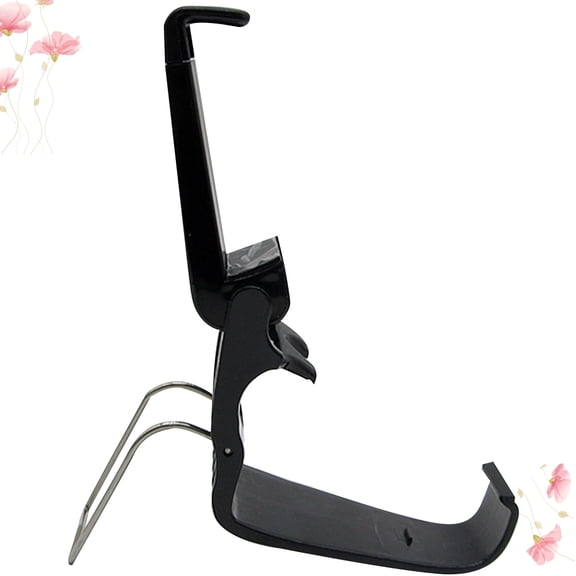LOLIPPYY Mobile Gaming Controller Holder Clip with Adjustable Viewing Angle, Black ABS Material Stand
