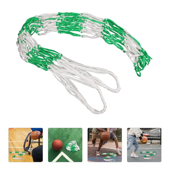 LOLIPPYY Heavy Duty Mesh Basketball Storage Bag Organizer for Training and Easy Transport