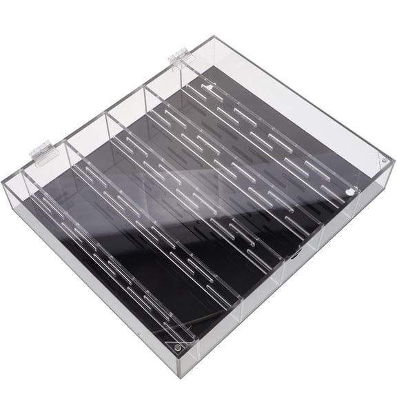 LOLIPPYY Clear Display Case for Collectors - Single Piece Protective Storage Box for Figures and Memorabilia