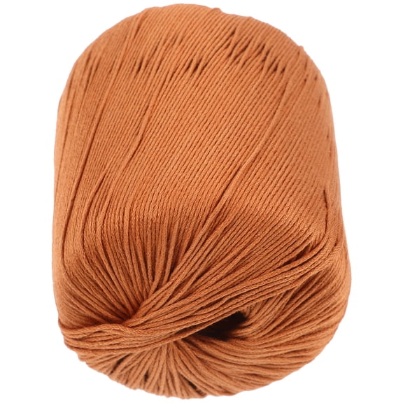 LOLIPPYY Coffee Color Crochet Yarn 1 Roll for Family Sewing, Knitting, and Craft Projects - Convenient and Soft