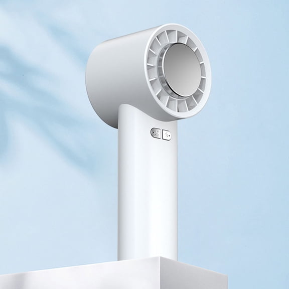 LOLIPPYY Cooling Portable Fan in White with Compact Shape for Family 1Pack