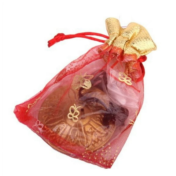 LOLIPPYY Copper Belly Dance Finger Cymbals Golden Color Bell Shaped Clear Sound