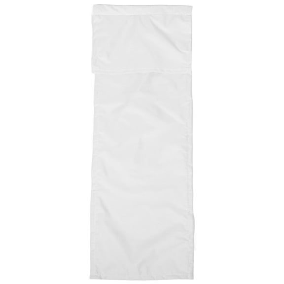 LOLIPPYY Cordless Window Blinds In White Polyester For Glass Door 1Pack