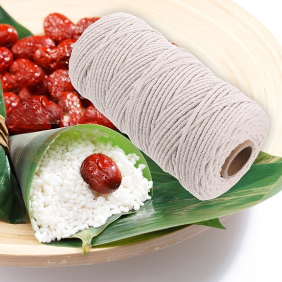LOLIPPYY Cotton Kitchen Twine String for Cooking, Meat Trussing, Baking, Food Packaging and Culinary Use