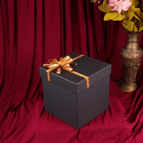 LOLIPPYY Craft Paper Box Brown Simple Design Packing 1Pcs