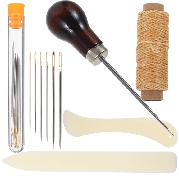 LOLIPPYY Bookbinding Supplies Set with Essential Bookbinding Tools for Craftsmen, Assorted Colors for Craft Projects