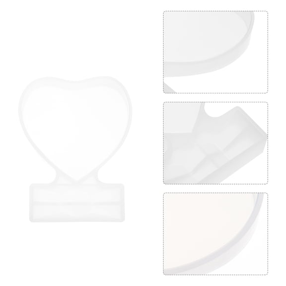 LOLIPPYY White Photo Frame Mold Crafting Tool, 1 Pack for Craft Projects and Handmade Art Creations
