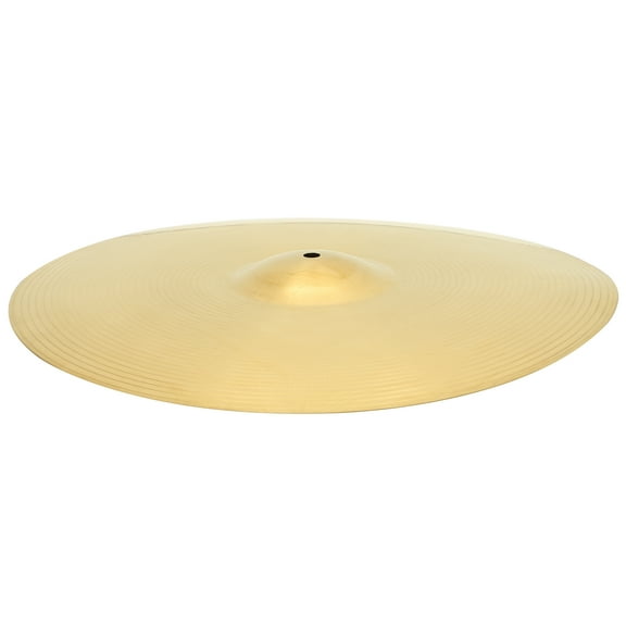 LOLIPPYY Crash Cymbal Yellow Brass Round Music Instrument For Practice 1Pcs