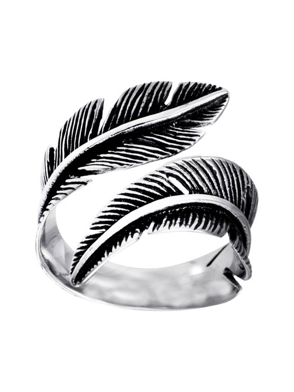 Creative Rings for Men Dark Grey Vintage Design Durable Fashion Accessories