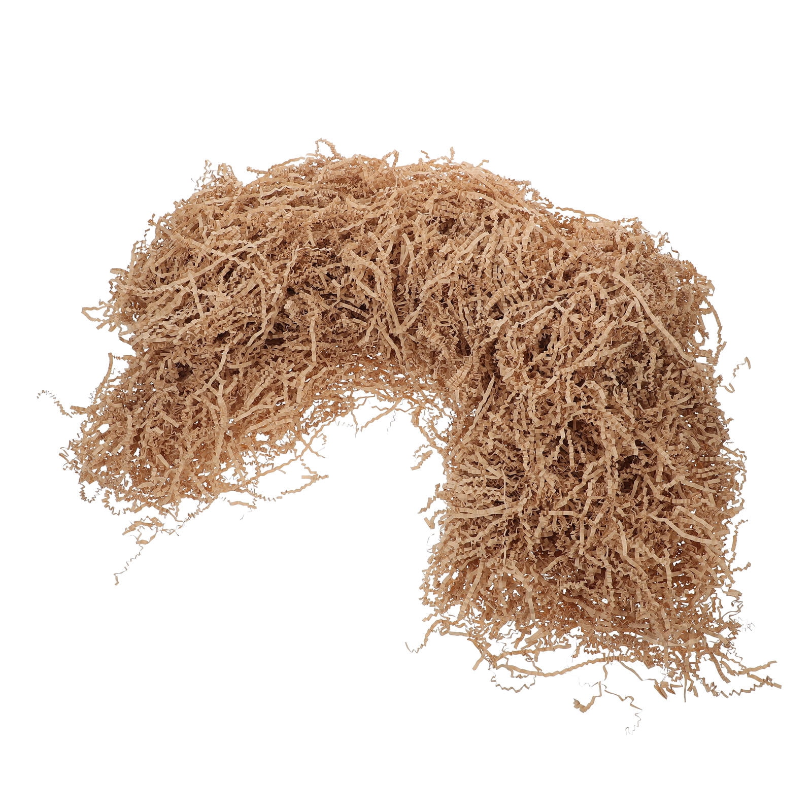 LOLIPPYY Khaki Crinkle Paper Filler 1 Pack for Wedding Decorations and Anniversary Gift Packaging