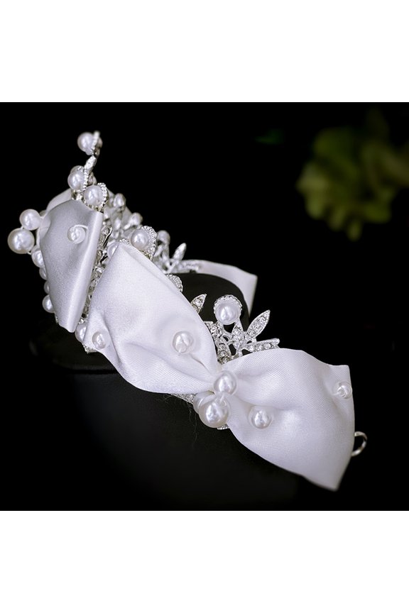 Crowns For Wedding Bride Hairband Silver Zinc Alloy 1Pcs