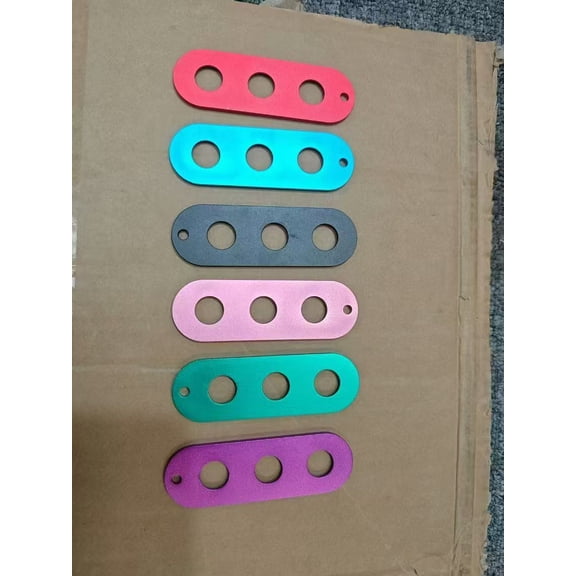 LOLIPPYY Aluminum Alloy Cue Joint Protector Clip with 3 Holes, Billiard Stick Holder, Pool Table Accessory for Snooker Training & Storage