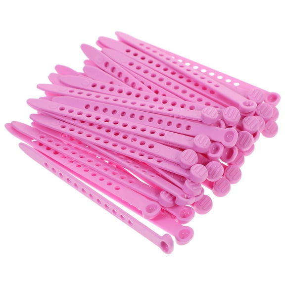 LOLIPPYY Hair Perm Bar, Pink, Beautiful Curls in Minutes, No Hair Damage 50Pcs