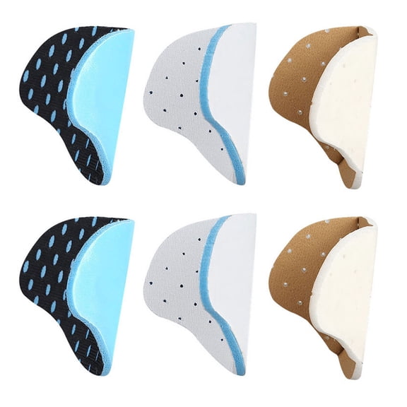 LOLIPPYY Cushioning Insoles for High Heels Protective Lightweight Assorted Color 3 Pairs