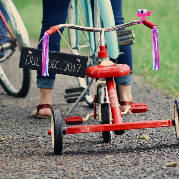 LOLIPPYY Cute Bike Bell Windmill Shape Plastic Bell Sound Decoration for Cycling 1 Set