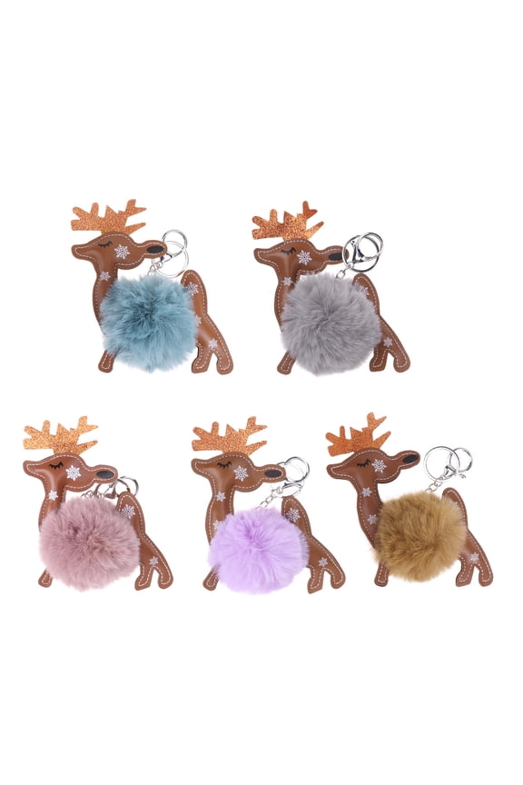 Cute Key Ring Keychains Cute Hanging Decoration 1Pack Pink