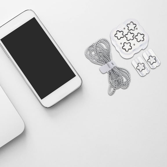 LOLIPPYY Cute Wire Cord Saver with Lace Pattern Soft Mesh Sleeve for Phone Charging Cable