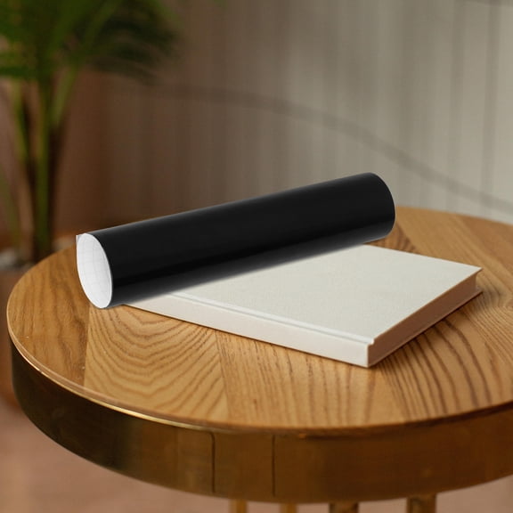 LOLIPPYY DIY Black Self Adhesive Vinyl Waterproof for Cars Cups Windows and Craft Designs