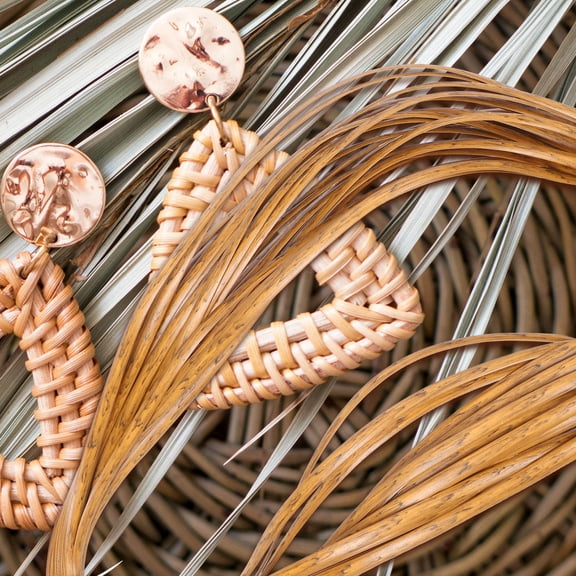LOLIPPYY DIY Plastic Rattan Light Brown for Chair Repair Cabinet Doors Drawer and Basket Weaving