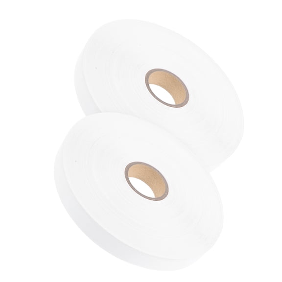 LOLIPPYY DIY White Nylon Blank Size Labels for Garments Sewing Knitting and Fashion Projects