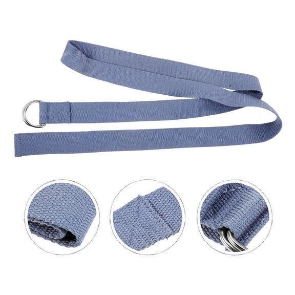 LOLIPPYY Dance Stretch Band for Yoga Sessions Flat Strap with D Rings 1Set