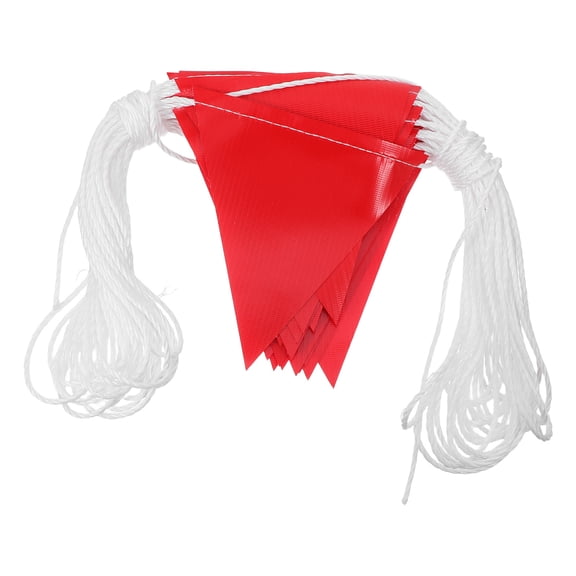 LOLIPPYY Danger Do Not Enter Warning Flagging Red Triangle Banner Flags Weather Resistant Outdoor Safety Flags