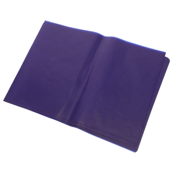 LOLIPPYY Dark Blue Graphite Transfer Paper for Drawing and DIY Crafts with Crisp Pattern Transfer