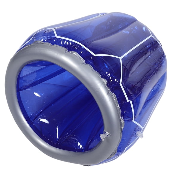 LOLIPPYY Dark Blue Inflatable Ice Bucket Floating Cooler Tub for Pool Party and Backyard Drink Cooling