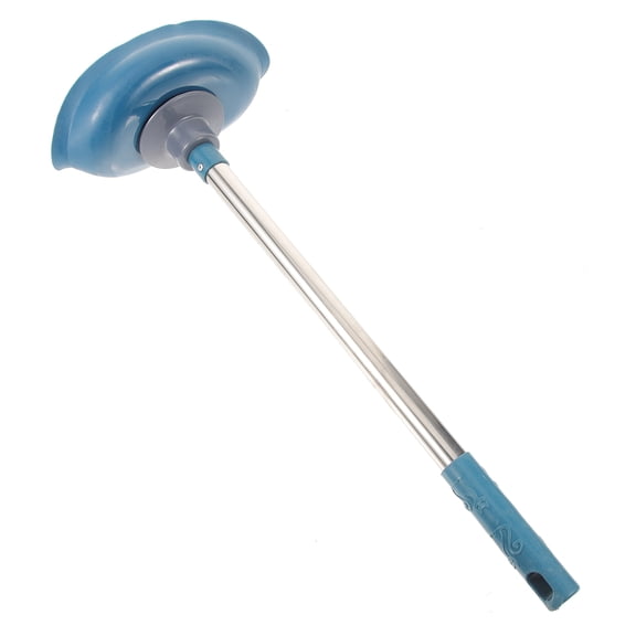 LOLIPPYY Dark Blue Sink Plunger for Kitchen and Bathroom with Durable Anti-Clogging Design