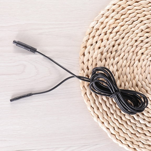 LOLIPPYY Dash Cam Extension Cable 4 Pin Black 2.5 Meters for Car Truck Camper Trailer Van