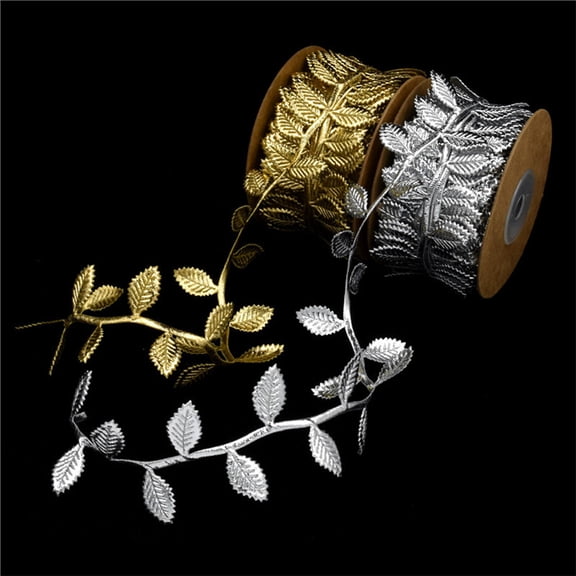 LOLIPPYY Decor Ribbon in Silver for DIY Jewelry Design and Wrapping Durable Material